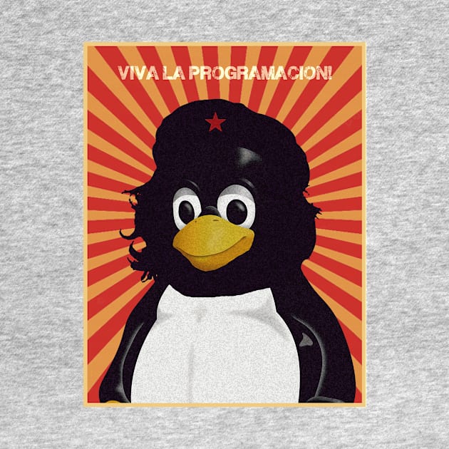 Viva la Programacion - Linux Penguin by Ferrazi